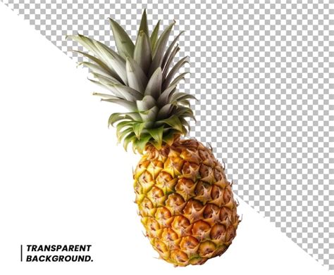 Premium PSD Pineapple Fruit Isolated