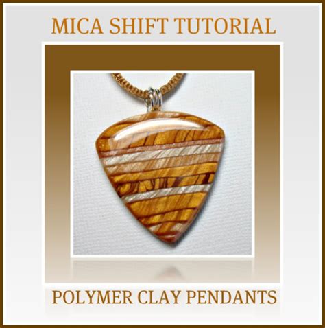 Beadazzle Me Polymer Jewelry Polymer Clay Tutorial Mica Shift Pendants