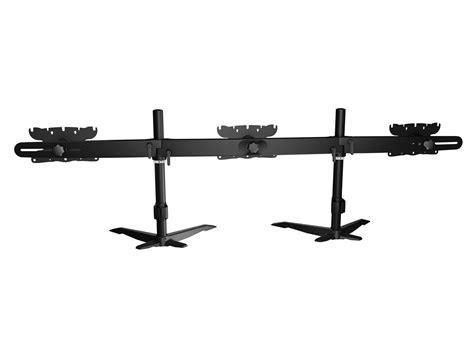 Triple Monitor Mount Stand Ideal For Under 32 Inch Monitors