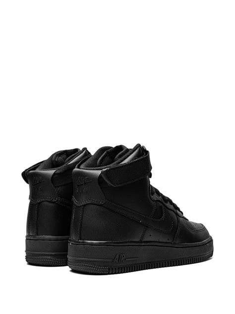 Nike Air Force 1 Hi Triple Black Sneakers Black Farfetch