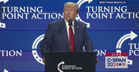 Donald Trump Speaks At Turning Point Action Conference C Span Org