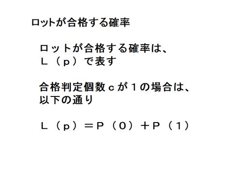 抜取検査の理論 エクセルQC館