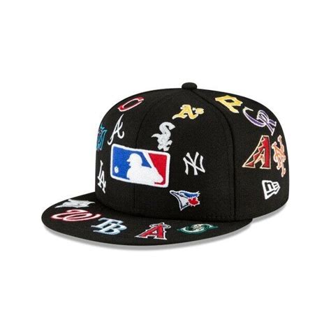 Era Fifty Size Mlb All Over Every Team Fitted Cap Hat