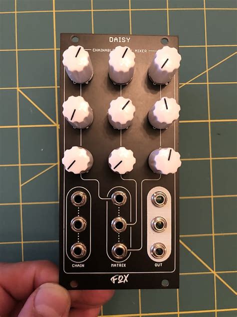 Fox Daisy Lzx Format Video Synth Module Reverb