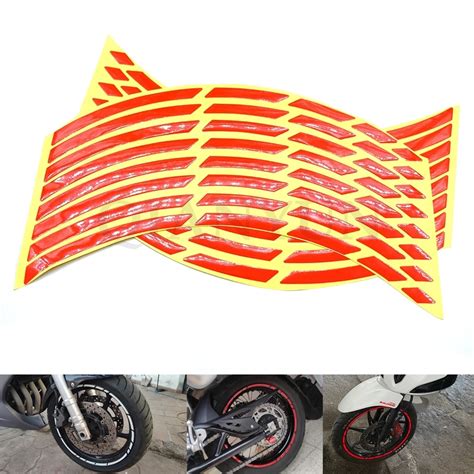 Universal Motorcycle Car Tire Tire Sticker Reflective Rim Tape For Suzuki Gsxr600 Gsxr750