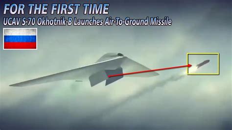 For The First Time Ucav S Okhotnik B Launches Air To Ground Missile