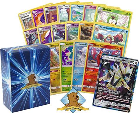 Buy Pokemon Card Lot Legendary Dusk Mane Necrozma Gx Rare Ultra