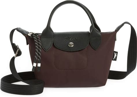 Longchamp Le Pliage Energy Recycled Canvas Extra Small Crossbody Bag