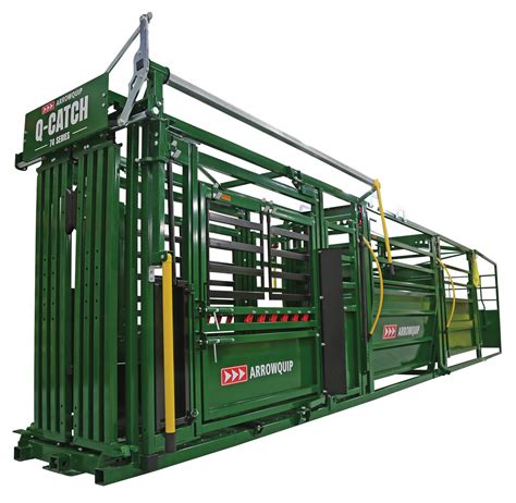 Portable Cattle Squeeze Chute Alley And Tub Arrowquip