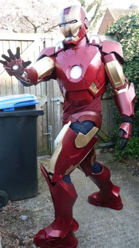 Superhero Fan Builds His Own Iron Man Costume From Foam Metro News