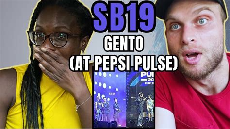 Sb19 Gento Reaction Live Performance At Pepsi Pulse Trying Out