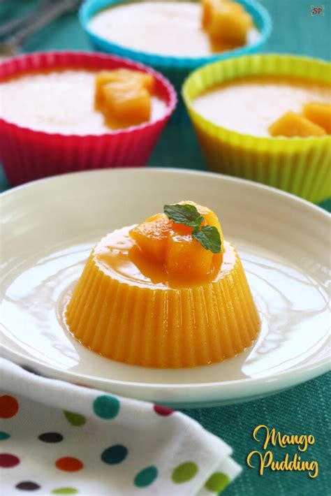 Mango Pudding Recipe Sharmis Passions