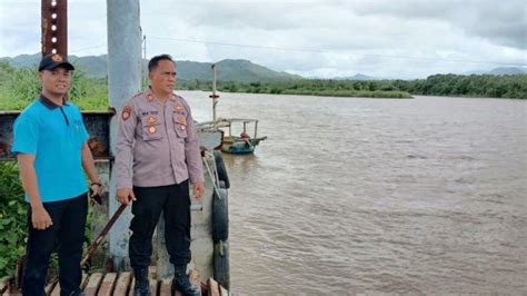 Tim SAR Hentikan Pencarian Bocah 5 Tahun Yang Hanyut Di Sungai Kali