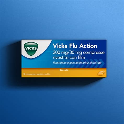 VICKS FLU ACTION 12 COMPRESSE 200MG 30 MG Farmacia Fornari Dott Yari