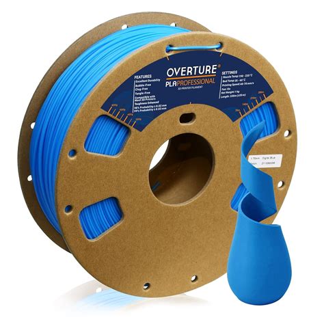 Overture Pla Plus Filament Pla Mm Pla Professional Toughness