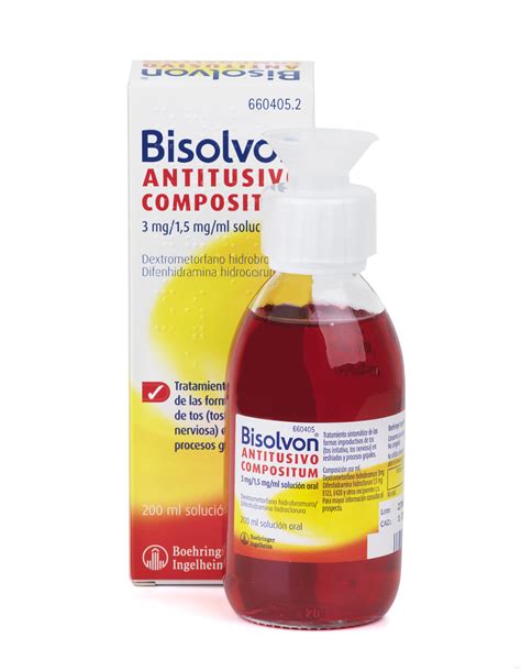 Bisolvon Antitusivo Compositum Mg Ml Solucion Oral Ml