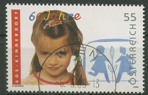 Sterreich Sos Kinderd Rfer Gestempelt Briefmarken Dr