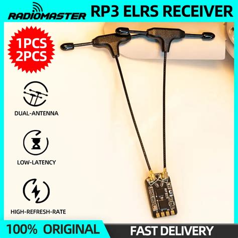 RadioMaster RP3 V2 Diversity ExpressLRS ELRS V3 0 2 4GHZ Nano Receiver