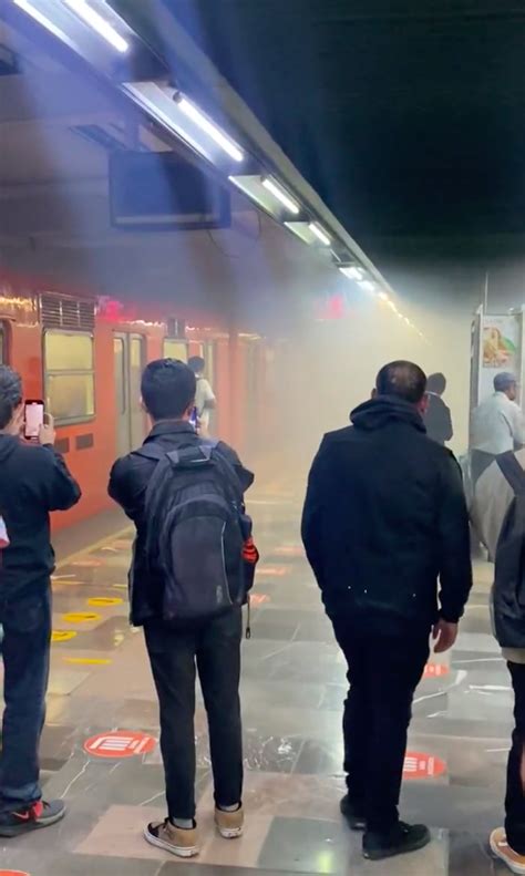 Reportan Humo En Varias Estaciones Del Metro De Cdmx