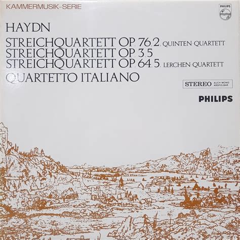 Haydn Streich Quartett Quartetto Italiano