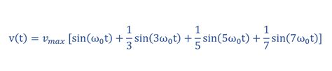 The Fourier Analysis Fourier Series Method Electronics