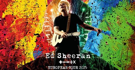 Ed Sheeran ÷x European Tour 2025 Zusatzshow