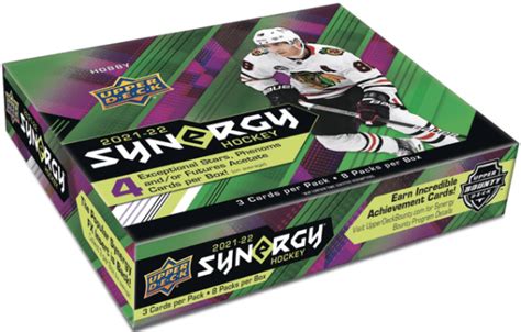 2021 22 Upper Deck Synergy Hockey Hobby Box Zephyr Epic Zephyr Epic