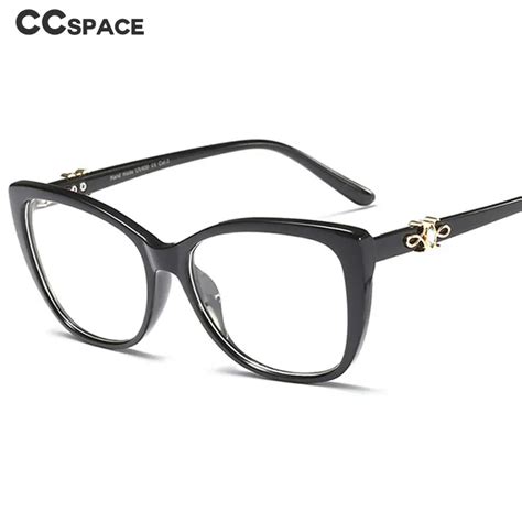 Bow Rhinestone Glasses Frames Men Women Optical Fashion Computer ...