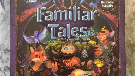 Familiar Tales Unboxing Deutsche Ausgabe Deutsch German Youtube