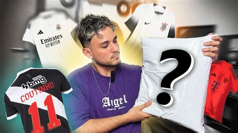 Comprei Varias Camisas De Time Na Shopee E Fui Taxado Youtube