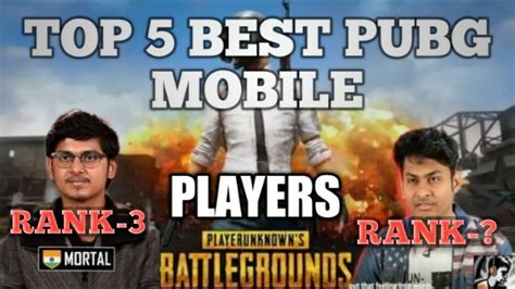 Best Pubg Mobile Player 2019 Youtube