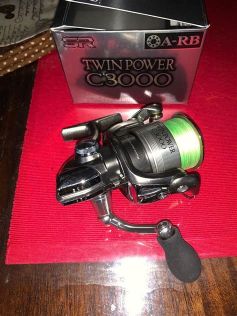 Used Shimano Twin Power C3000 Reel Only Sports Equipment Fishing On