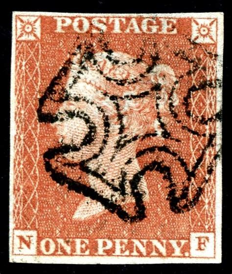 John Kinnard Stamps Sg Td Bs D Red Plate Cork Maltese Cross