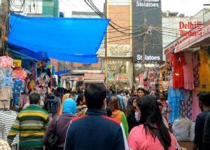 Lajpat Nagar Central Market Delhi Darshan Agra Bus Car Tour