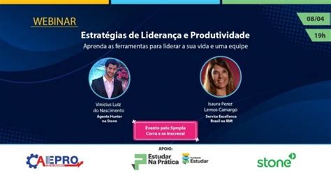 Estratégias De Liderança E Produtividade Online Sympla