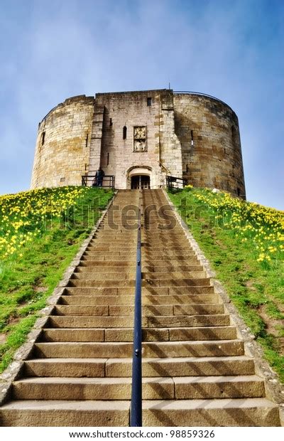 View Steps Motte Medieval Keep York Stock Photo 98859326 | Shutterstock