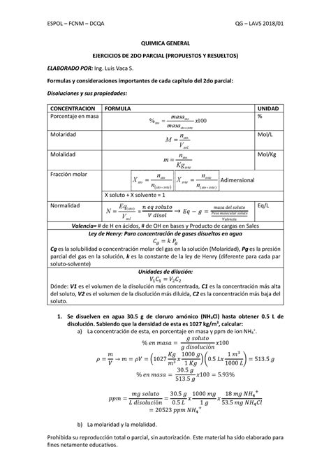 Examen Parcial De Qu Mica Warning Tt Undefined Function Warning