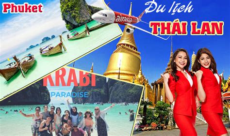 Vé Máy Bay đi Thái Lan Giá Rẻ Nhất Tphcm Đại Lý Air Asia Việt Nam