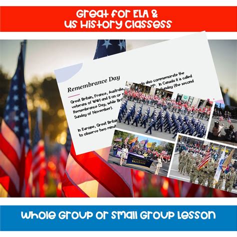 The History Veterans Day & the US Armed Forces | Made By Teachers