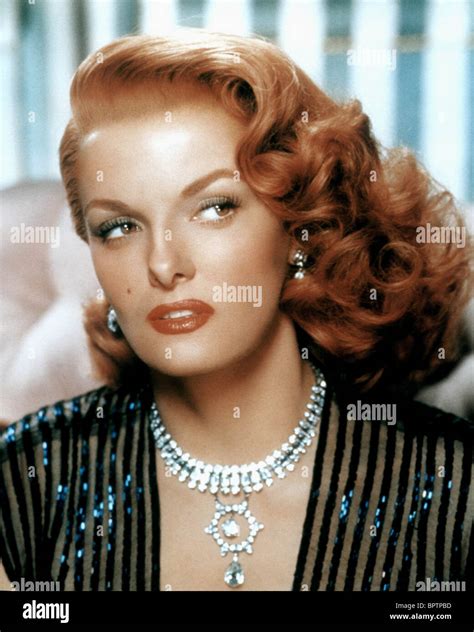 Jane Russell Actress 1960 Stock Photo Alamy