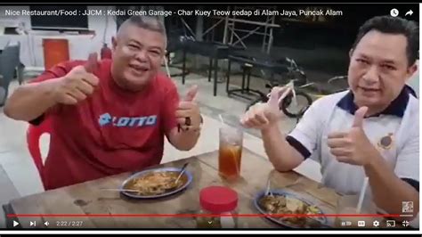 NICE CHAR KUEW TEOW KEDAI GREEN GARAGE CHAR KUEY TEOW SEDAP POPULAR