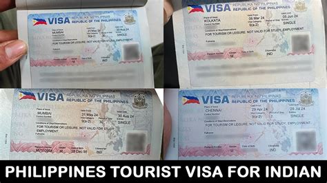 Philippines Tourist Visa For Indian 250 Philippines Visas Done