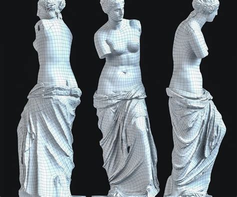 Artstation Venus De Milo Sculpture 3d Model Resources