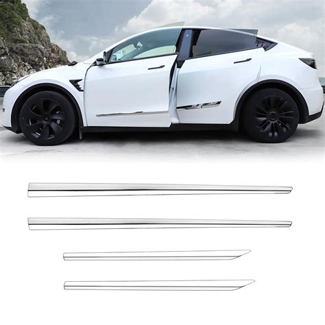 Amazon Showev For Tesla Model Y Exterior Decoration Trim Cover