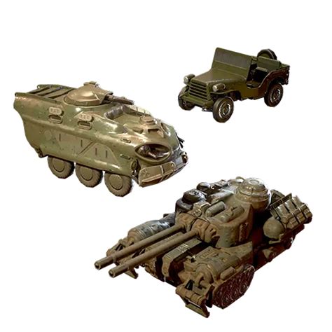 Ground Military Vehicle Set - The Fallout Wiki