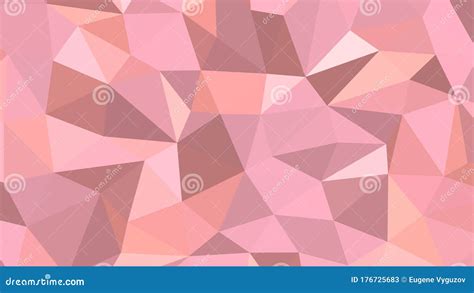 Abstract Polygonal Background Light Pink Geometric Vector Stock Vector