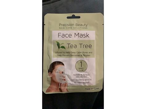 Precision Beauty Tea Tree Face Mask 1 Sheet Ingredients And Reviews