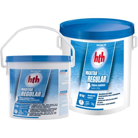 Hth Maxitab 200g Regular Chlortabletten Zur Wasseraufbereitung