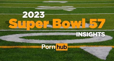 Super Bowl Sunday 2023 Pornhub Insights