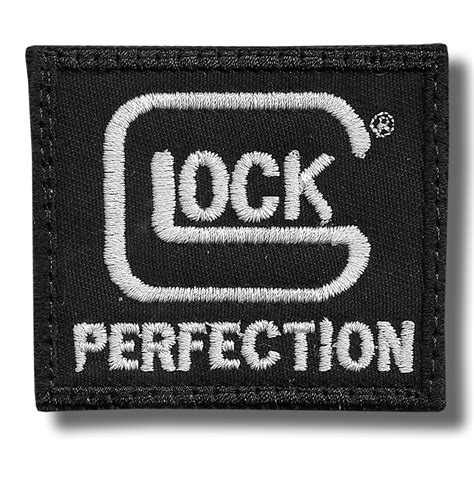 Glock Perfection Embroidered Patch 5x4 Cm Patch